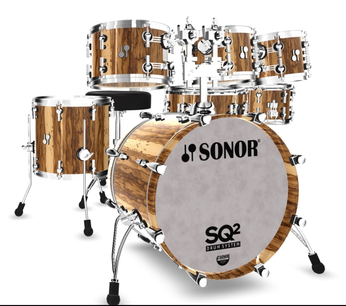 Sonor SQ2 Drumkit, Shell Pack African Marble 1055798-2